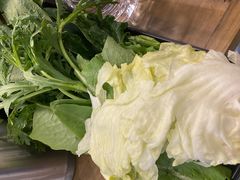 青菜拼筐-阳坊胜利涮羊肉(阳坊老店)