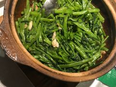虾酱炒通心菜-五稻厨房粤西菜(新闻店)