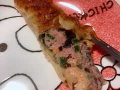 虾仁三鲜-左邻右舍褡裢火烧(石榴园店)