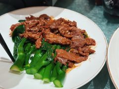 沙茶菜心炒牛肉-广东道至正餐厅(区庄店)