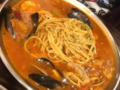 韩式辣海鲜意面-Kpasta韩式意大利面