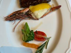 安格斯黑牛肉雪花拼黑虎虾-波特曼西餐厅(南岗店)