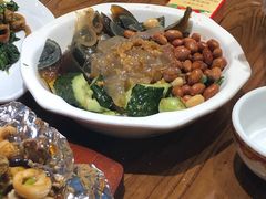 -东来菜馆•手抓海鲜家常菜•海鲜锅贴(鸽子窝店)