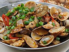 豉椒炒花甲-凤城康记饭店