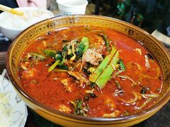 水煮肉片-口口香小吃店