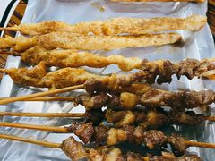 -老红桥炸灌肠牛肚锅烧烤(定福庄店)
