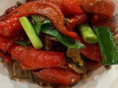 霉干菜烧大红椒-湖南码头·地道岳阳美食·湘菜(魏公村店)