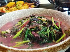 上汤红苋菜-毛家饭店(翡翠绿洲商业街店)