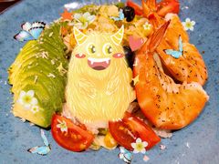 牛油果虾沙拉-一心创作料理屋(经开万达店)