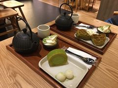 抹茶瑞士卷套餐-辻利茶舖TSUJIRI(万象天地店)