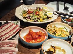 -明洞阿姨·韩式酱蟹烤肉·创意料理(三元桥店)