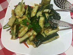冷榨胡麻油调黄瓜-西贝(吴江路湟普汇店)