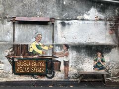 -槟城街头艺术街区