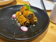 豆皮紫菜卷-朵朵开素食餐厅(后宰门街店)