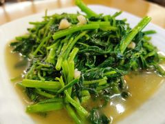 蒜泥炒空心菜-台北楚楚园馅饼粥(虹桥南丰城店)