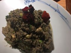 炒麻豆腐-四季民福烤鸭店(前门廊房二条店)