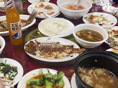 -北京龙庆四季香农家饭庄·灶台鱼·碳烤虹鳟鱼(龙庆峡店)