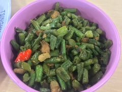肉沫炒四季豆-清华大学-清芬园
