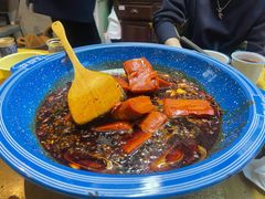 重庆原始红油现炒锅底-王歘歘·chuǎ火锅(五道营店)
