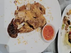 金蒜风沙吊烧鸡-喜来登由由大酒店九州膳坊中餐厅