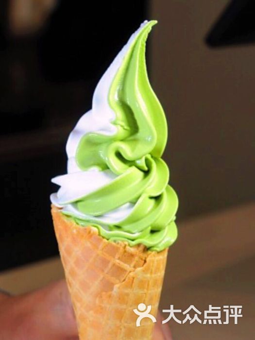 和风宇治餐厅(恒泰广场店)-抹茶双色甜筒图片-北京美食-大众点评网