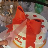 长沙探店｜超氛围生日翻糖蝴蝶结蛋糕🎂 