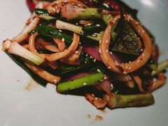孜然青蒜酱爆鱿鱼-枚青·临安酒肆(腾飞大厦店)