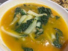 豆汤奶白菜-山四砂锅(太原钟楼街店)