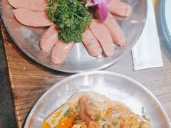 -明洞阿姨·韩式酱蟹烤肉·创意料理(三元桥店)