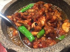石锅杭椒牛蛙-桂满陇-西湖船宴(西单大悦城店)