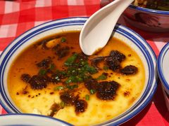 虾仔酱蒸芙蓉蛋-荆九爷爆炒桥头三嫩(浙大店)