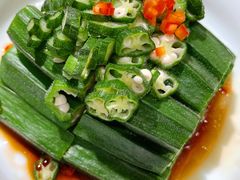 凉拌秋葵-小吊梨汤·北京菜·烤鸭(清河万象汇店)