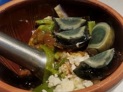 擂椒皮蛋茄子-鱼酷活鱼烤鱼(南京水游城店)