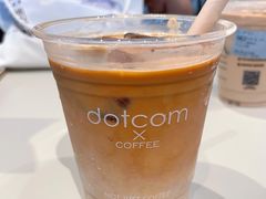 黑砖拿铁-dotcom coffee古点咖啡(致真大厦店)