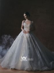 点击看大图 -艾拉·女王婚纱礼服馆