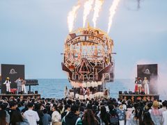 -北戴河碧螺塔海上酒吧公园