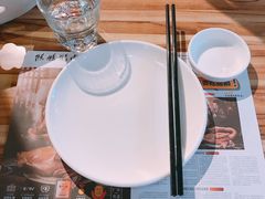 餐具摆设-陈鹏鹏潮汕菜(欢乐海岸 海边景观店)