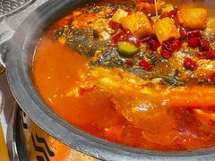 -探鱼·鲜青椒爽麻烤鱼(苏宁广场店)