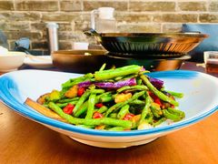 茄子烧豆角-烧肉馆(古北水镇景区店)