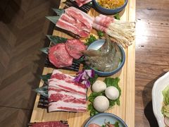 -明洞阿姨·韩式酱蟹烤肉·创意料理(三元桥店)