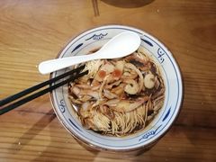 虾仁鳝背面-爱家面馆(常州总店)