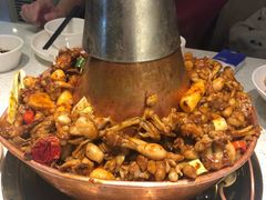 招牌蛙锅-老佛爷铜炉蛙锅(海岸城店)
