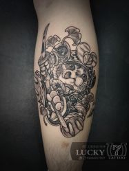 -幸运7纹身刺青Lucky7tattoo