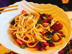 茄子肉丁拌面-文三里屯面馆(三里屯店)
