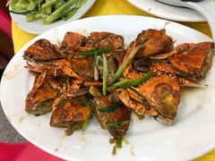 姜葱炒蟹-浩海美食店(闸坡店)