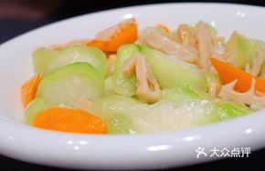 Loofah with Lamb Tail Bamboo Shoots