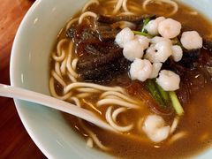 虾爆鳝面-奎元馆.百年奎元.非遗传承(西湖边的解放路店)