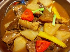 古法萝卜牛腩煲-金汤宴餐厅·粤菜(德云社店)