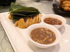 苏子叶素鸡蘸酱-大谊园