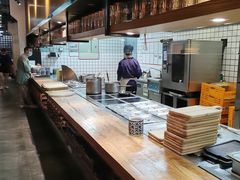 自助取餐区-绿茶餐厅(西单老佛爷店)